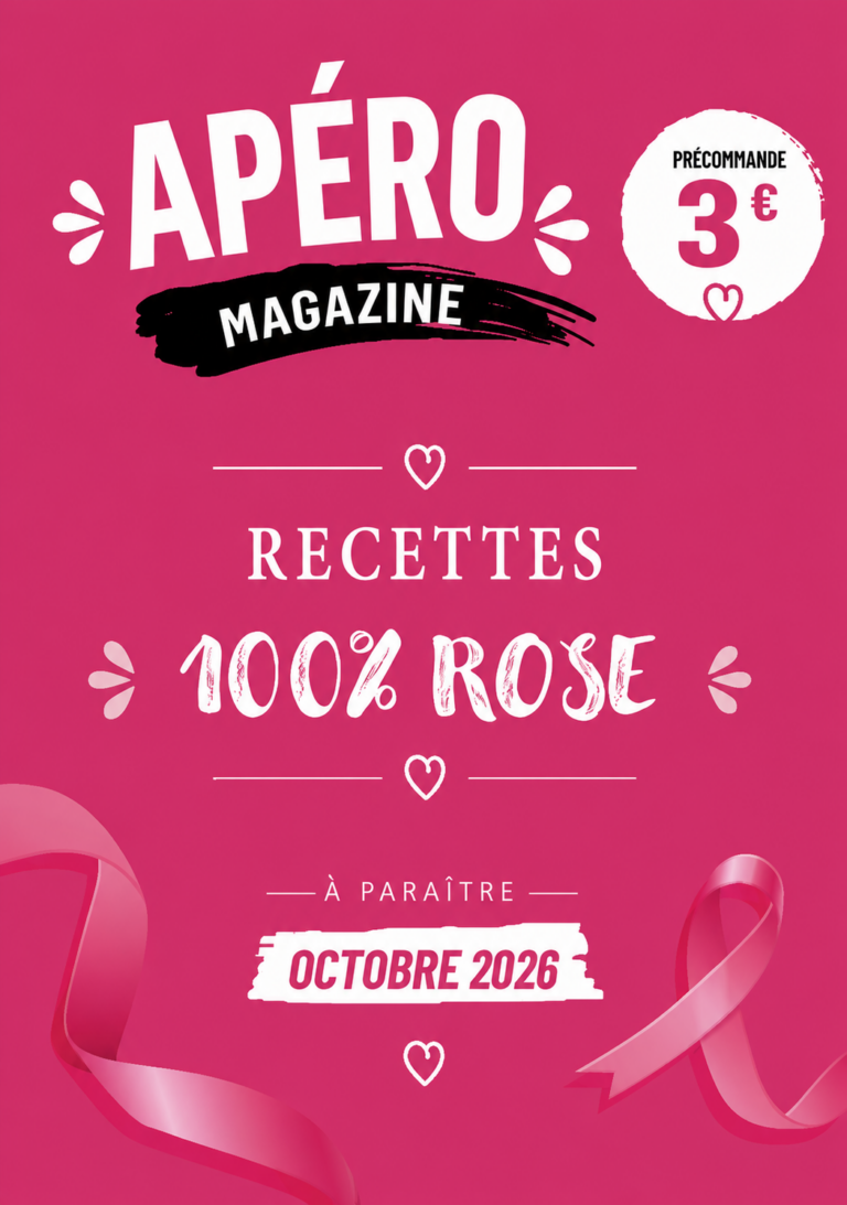 APÉRO MAGAZINE – N°2 - 100 % ROSE